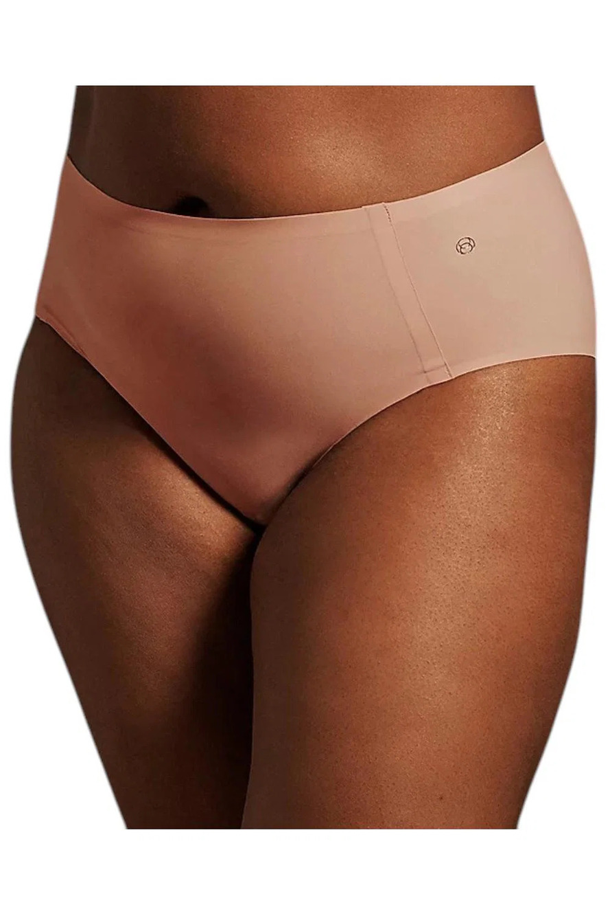 Evelyn & Bobbie Retro High Waisted Bikini Seamless Brief Himlayan Salt - Regular